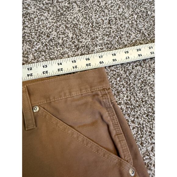 Wrangler Men's Tan Carpenter Pants. 34 X 34, Great Condition! - Picture 3 of 6